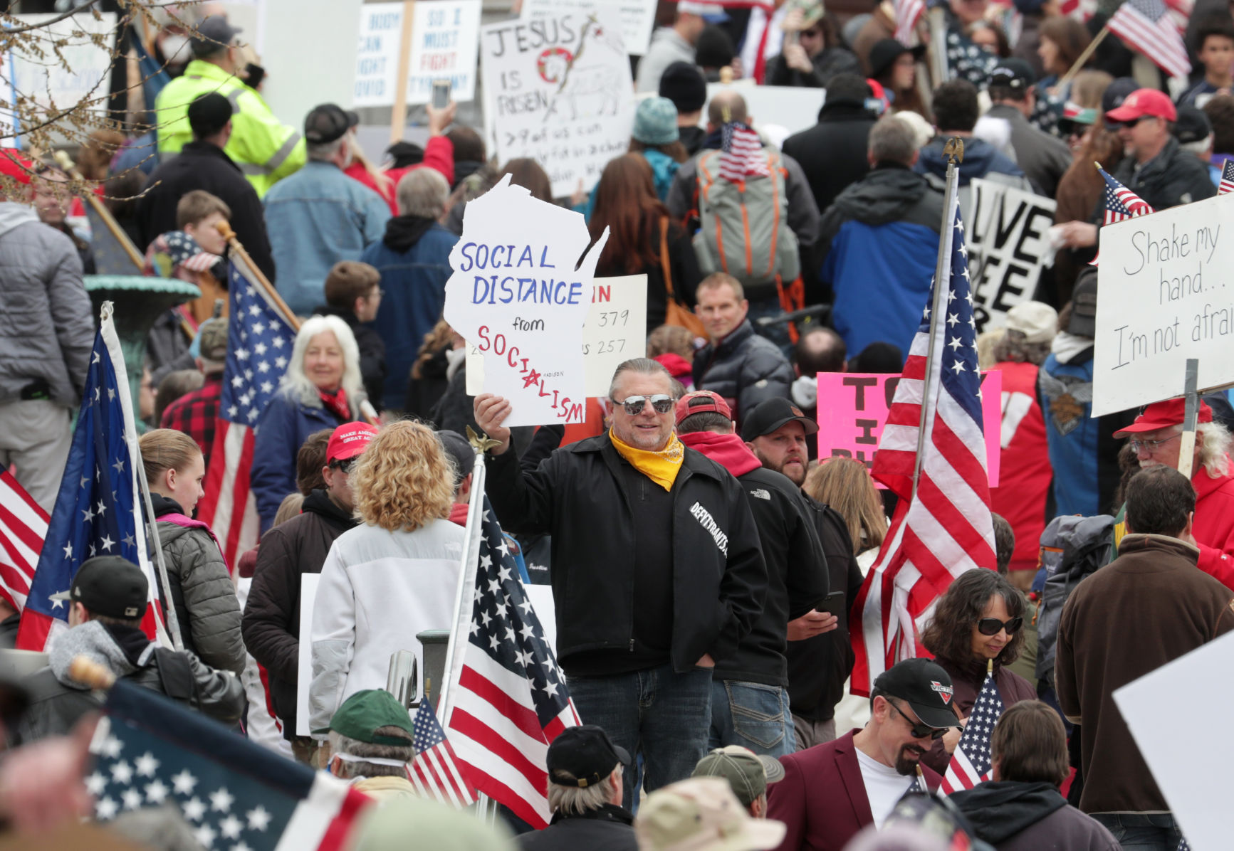 COVID-19 protest